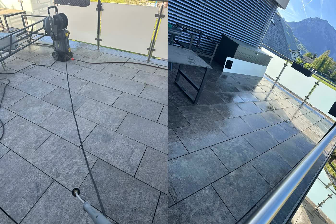 Terrasse Vorher Nachher