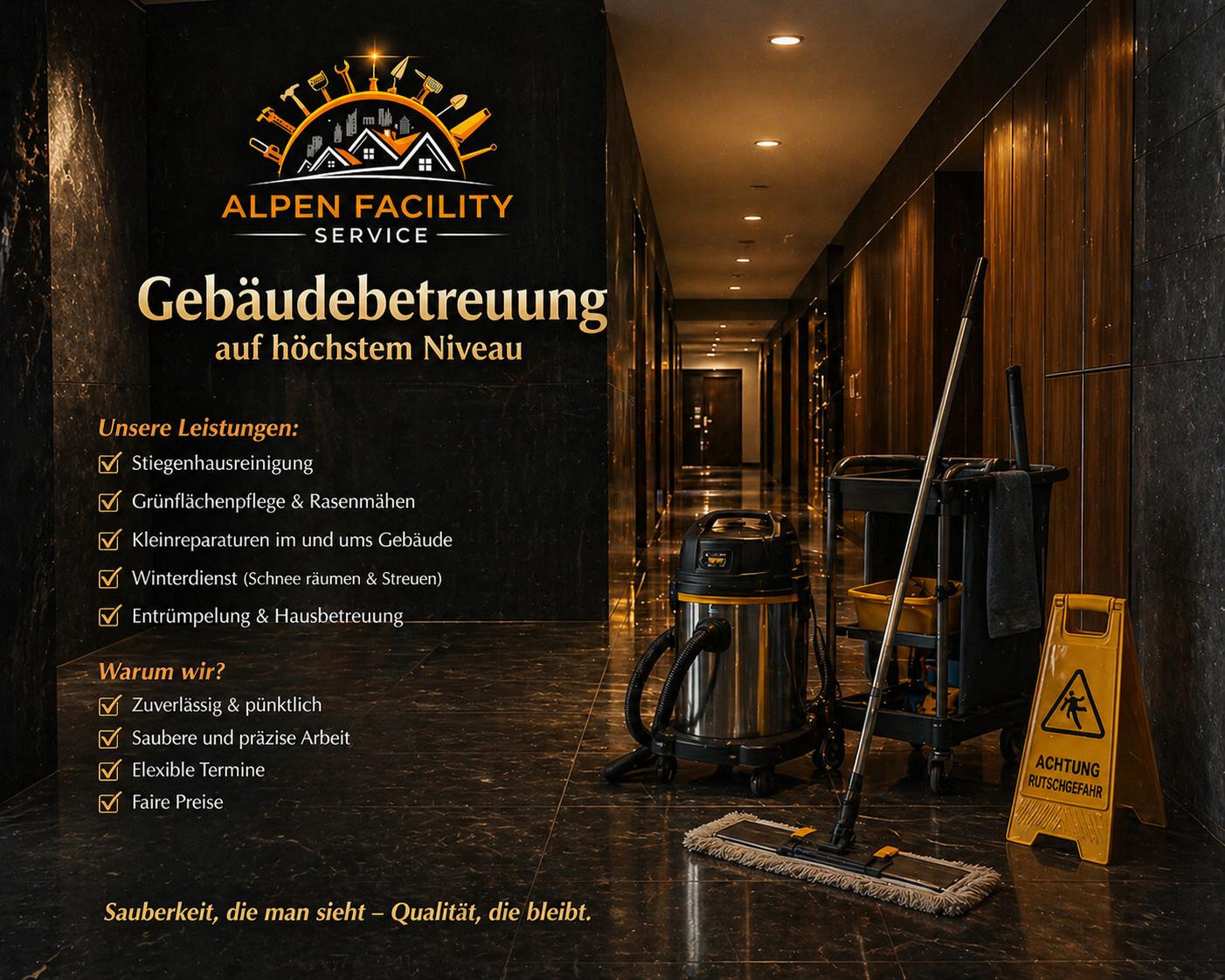 Hausbetreuung für Gebäude